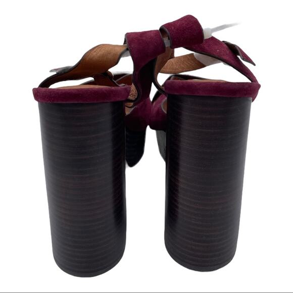 NWOB Shellys London Lauren Suede Platform Sandal - 9 - Picture 5 of 13